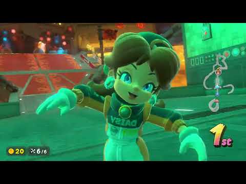 Drill Rally | Mirror Mode [Daisy | Baby Blooper] 1st Place | Knockout Tour | Mario Kart World #dzu