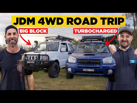 TURBO SLEEPER RAV4 and BIG BLOCK JIMNY ROAD TRIP!