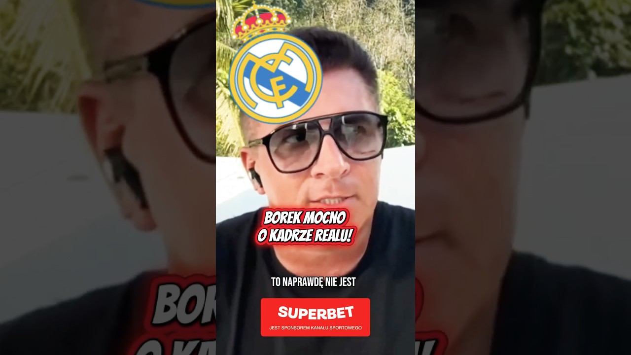 Borek o realu madryt: niepokojące zjawisko #shorts