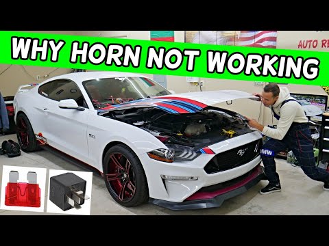 WHY HORN DOES NOT WORK ON FORD MUSTANG 2015 2016 2017 2018 2019 2020 2021 2022 2023