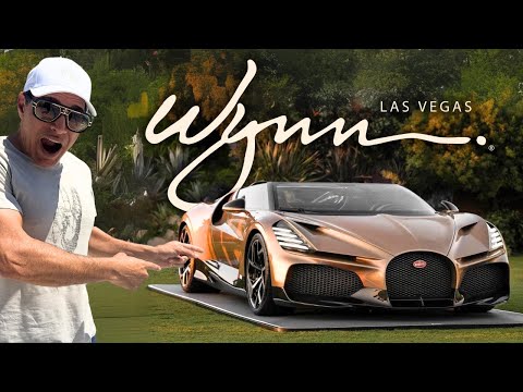 Exploring Hyper Cars at Las Vegas Win Concourse