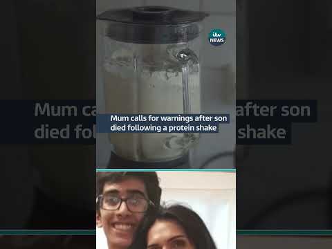 Protein shake causes teen death #itvnews #news #uk