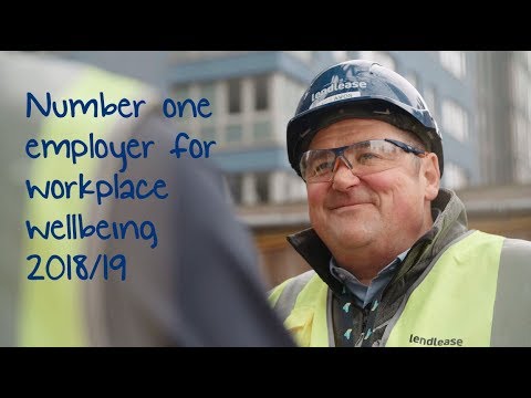 Number one employer for workplace wellbeing 2018/19