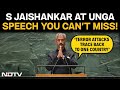 Jaishankar UNGA Speech | EAM S Jaishankars Speech At UNGA: Major Terror Attacks Trace Back To...