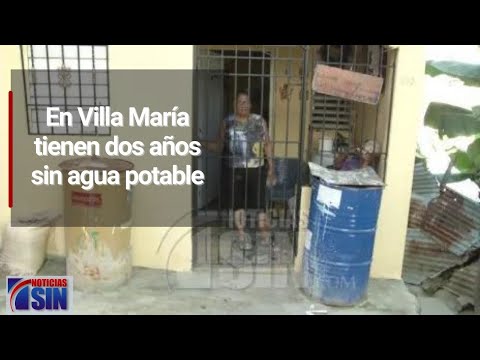 En Villa María tienen dos años sin agua potable