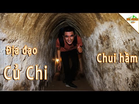 Chui hầm Địa Đạo Củ Chi | Du lịch Địa Đạo Củ Chi | Duy Jungle