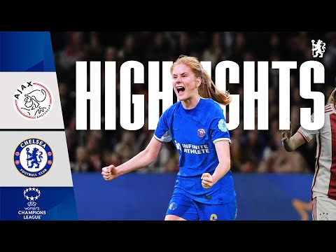 Ajax Women 0-3 Chelsea Women | James goal & Nusken brace! | HIGHLIGHTS & MATCH REACTION | UWCL 23/24