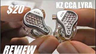 Vido-Test : REVIEW: KZ CCA LYRA - Budget HiFi IEMs (Dynamic Driver Earbuds) - Constellation Crystal Design