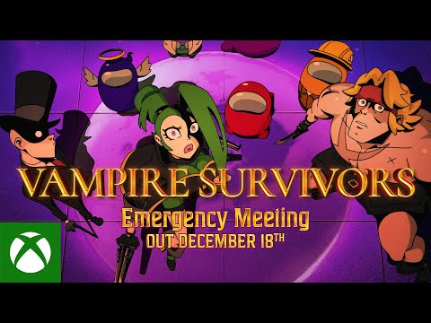 Vampire Survivors: Emergency Meeting - Launching Dec 18th