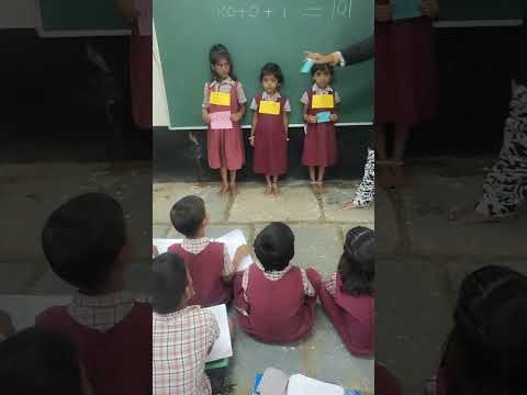 learning three digit numbers with place values