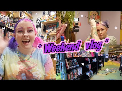 Weekend Vlog- Skatepark session🛼, getting books from the library📚 and vegan Yum cha 🥟