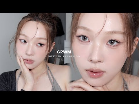 'GRWM'朦朧感摩卡玫瑰妝☕️大家很愛的年度愛用唇彩妝容 | 怎麼畫臥蠶/油畫感腮紅/雙眼皮貼/免膠睫毛/眉毛教學 | heyitsmindy