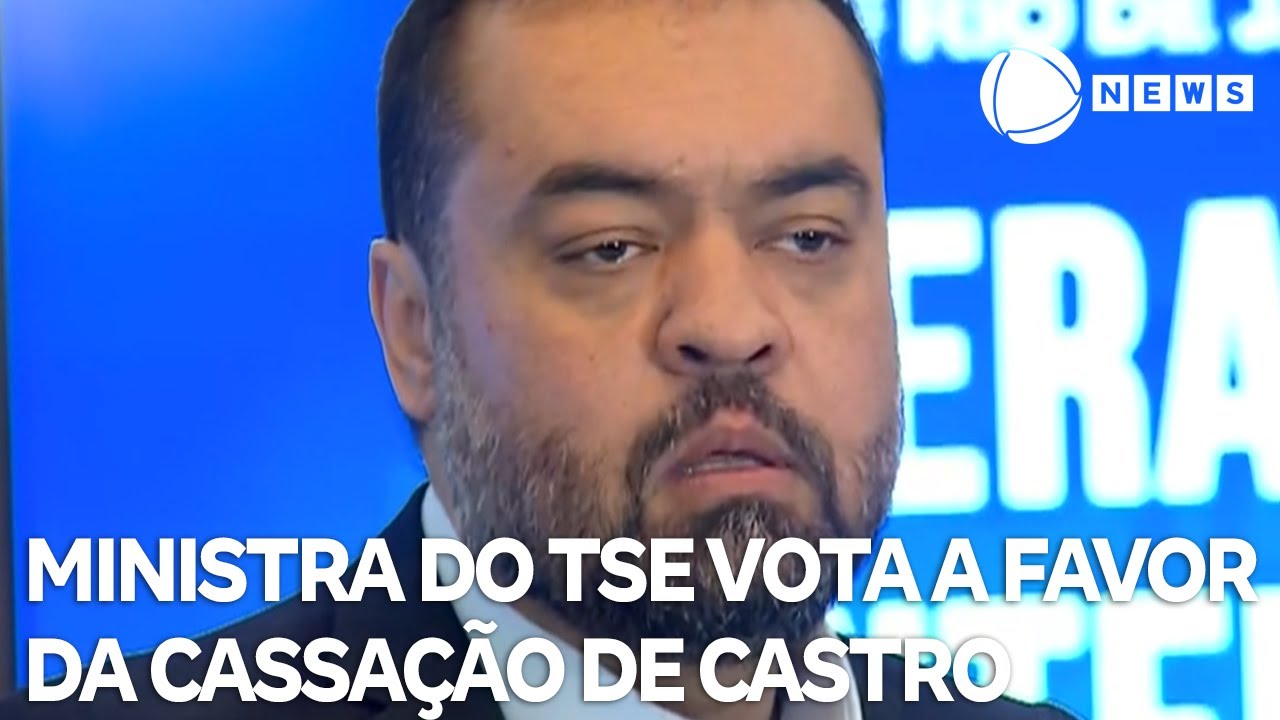 Ministra do TSE vota a favor da cassação do mandato de Cláudio Castro TV Online Ministra do TSE vota a favor da cassação do mandato de Cláudio Castro