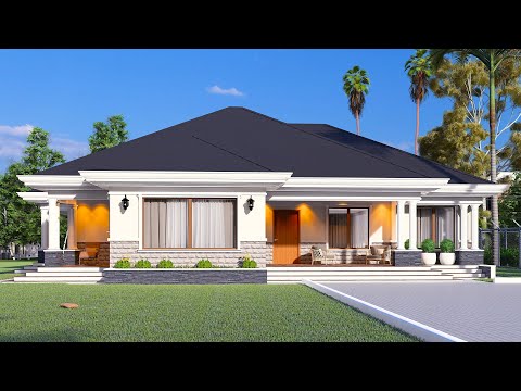 A Beautiful Modern House Design | All Ensuite | 4 Bedroom House Plan