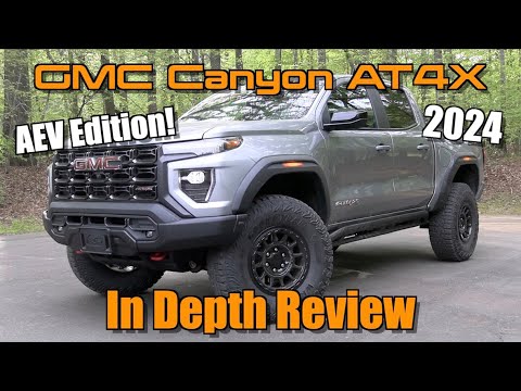 2024 GMC Canyon at4 X AEV Edition Review: Turbo Power & Off-Road Upgrades