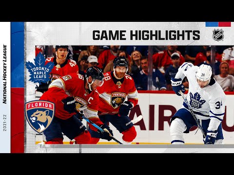 Maple Leafs @ Panthers 4/5 | NHL Highlights 2022