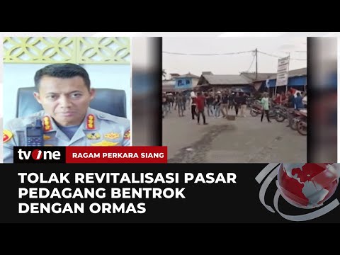 Kios Dihancurkan! Ormas Bentrok Dengan Pedagang Pasar Kutabumi ...