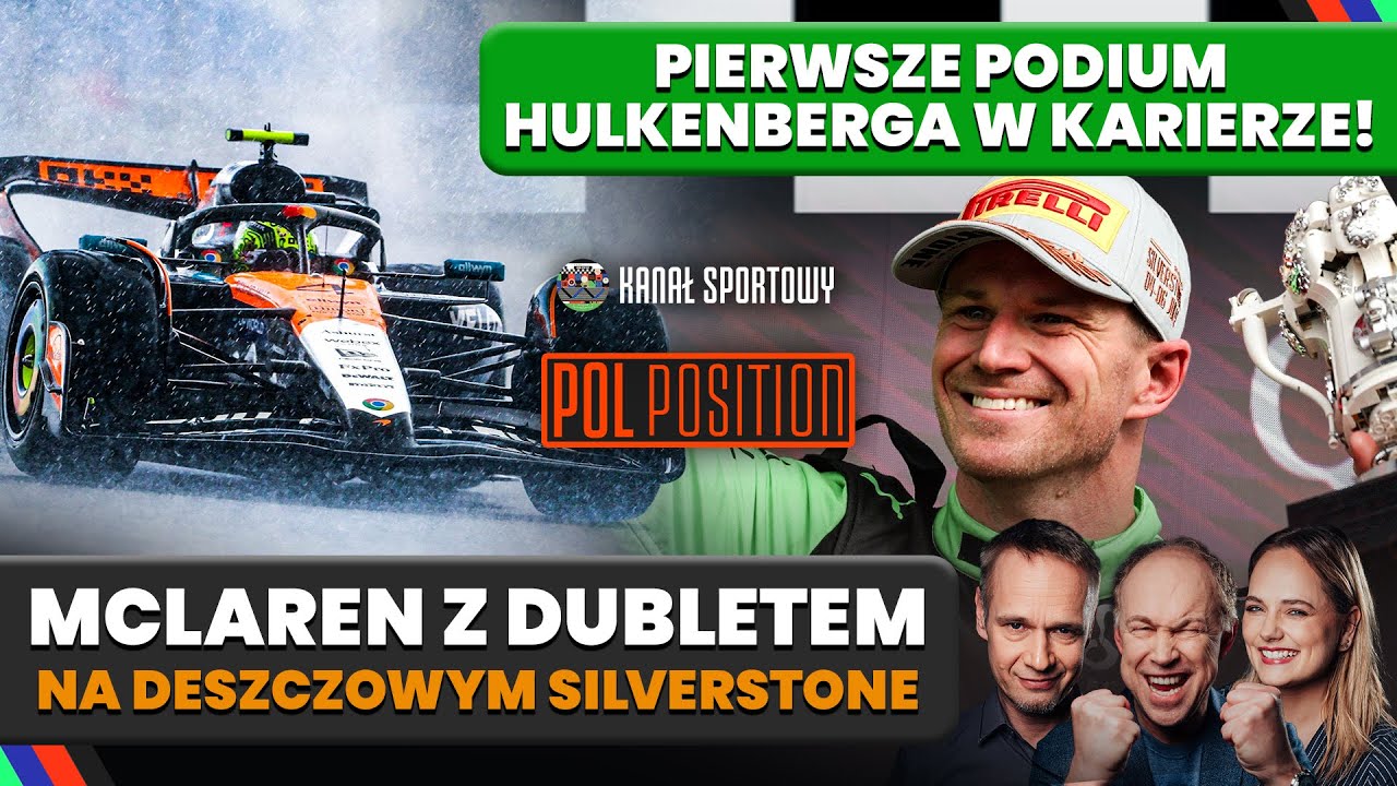 Lando norris wygrał gp wielkiej brytanii, piastri drugi, hulkenberg po raz pierwszy na podium!