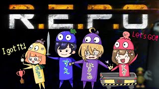 🔵10/8【 #REPO 】一歩、二歩、散歩、れぽおおおお( 厂˙ω˙ )厂 【 maŸUko / #Vtuber 】