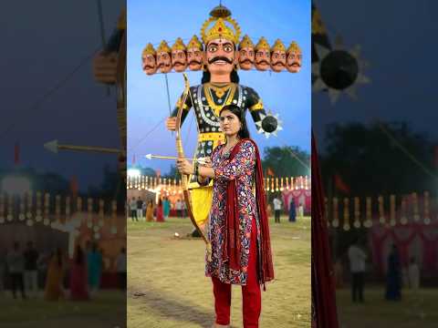Mummy Ne Ravan ko Jala Diya || दशहरा 2026 #shorts #dussehra #navratri
