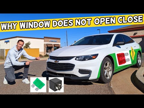 WHY WINDOW DOES NOT OPEN CLOSE CHEVROLET MALIBU  2016 2017 2018 2019 2020 2021 2022 2023
