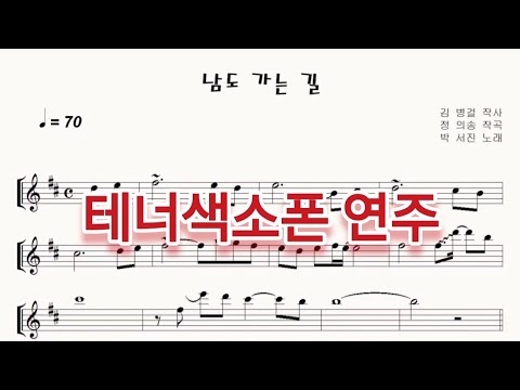 테너색소폰 연주 "남도 가는길(The Road to South)" <strong>박서진</strong>