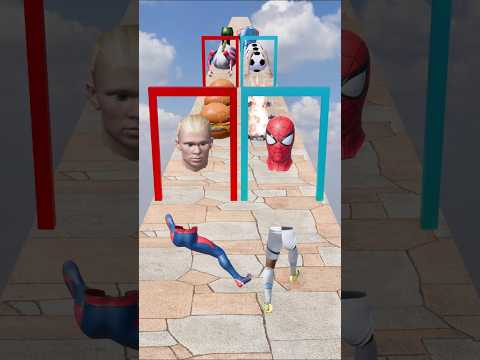GTA V New Build a <strong>Queen</strong> <strong>Run</strong> Spider-man vs Haaland Funny Epic Challenge! #spiderman