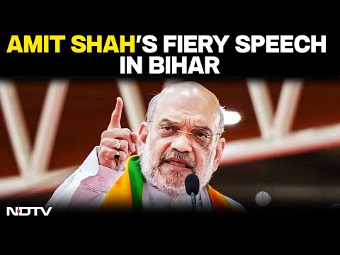 Amit Shah News Today | From Operation Sindoor To S.I.R: Amit Shah Attacks Opposition At Bihar Rally