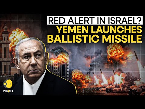 Israel-Houthi War LIVE: Israel UNDER ATTACK? Yemen Houthis Launch Ballistic Missile | War LIVE |WION
