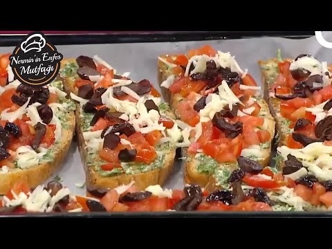 Nefis Tadıyla Yeşil Soslu Pizza | @Nermin'in Enfes Mutfağı Kanal 7