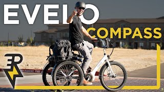 Vido-Test : Evelo Compass review: $4,449 Dual Drive, Dual Battery, Safe, Stable, Electric Trike