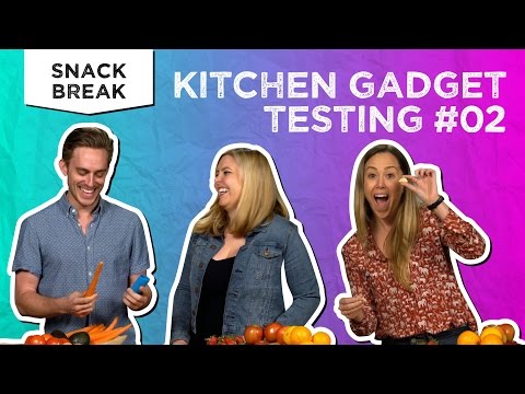 Kitchen Gadget Testing #2 | Snack Break - Tastemade Staff