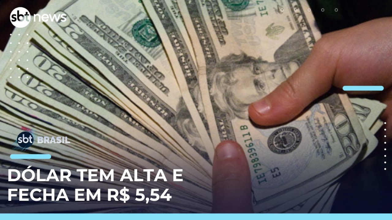 Dólar sobe e bolsa cai no segundo dia após anúncio de tarifas pelos EUA | SBTBrasil