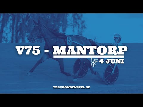 V75 tips Mantorp | Tre S - Jackpottspiken bara bäst!