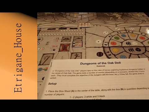 [PnP] Dungeons of the Oak Dell - Le dungeon crawler qui trace des lignes droites