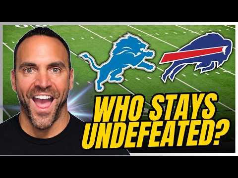 Lions vs Bills Prediction &amp; Betting Preview | Mark Zinno