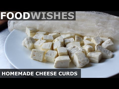 Homemade Cheese Curds (for Poutine) ? Food Wishes