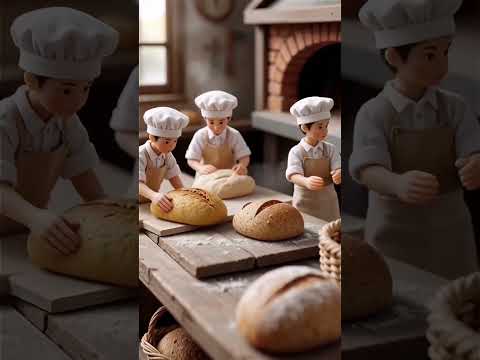 【ミニチュア】ケーキ作り#可愛い #笑える #パティシェ #動画生成