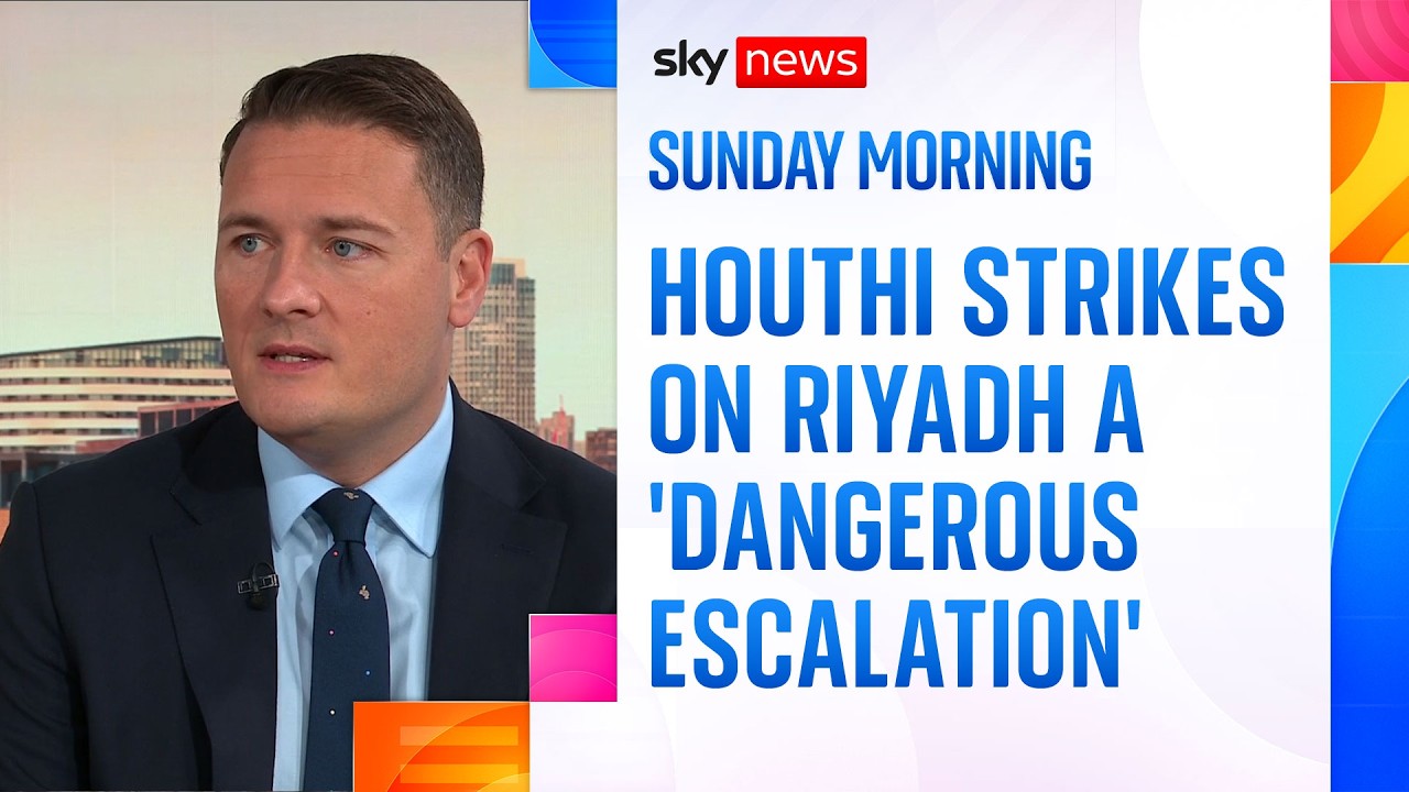 Fatal Houthi strikes on Riyadh a 'dangerous escalation', says defence secretary