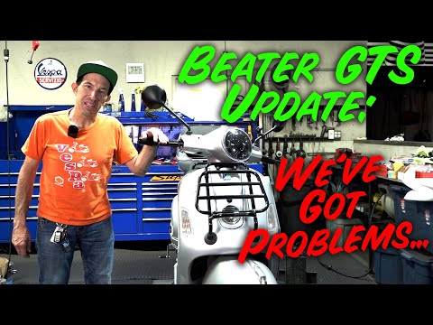 Opening a Can of Worms on the Winter Project Beater Vespa GTS (PT. 2)