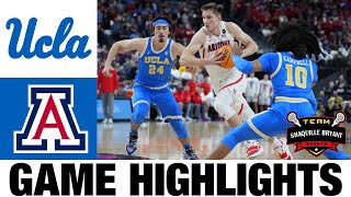 #5 Arizona vs UCLA Highlights | NCAA Men's Basketball | 2024 College Basketball