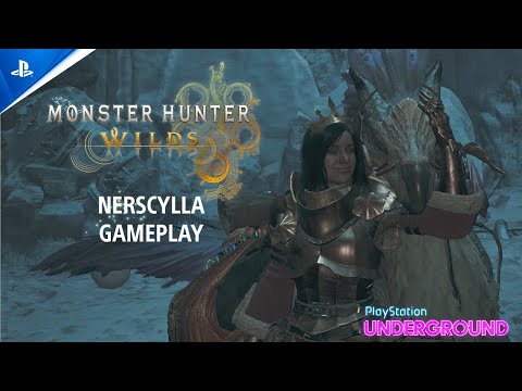 Monster Hunter Wilds - Nerscylla Gameplay | PlayStation Underground