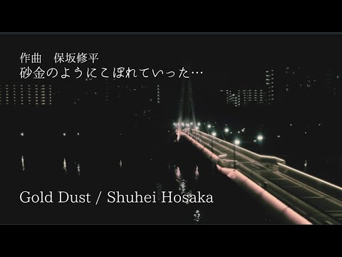 保坂修平/砂金のようにこぼれていった... Gold dust - Shuhei Hosaka