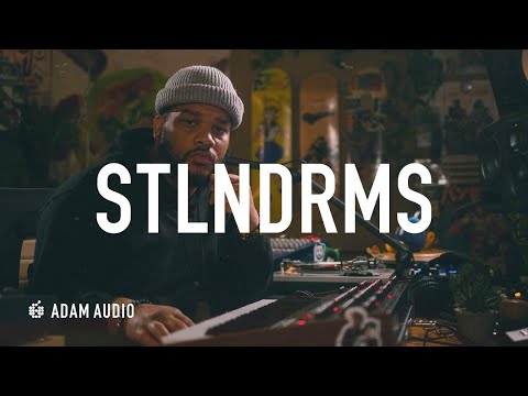 STLNDRMS Talks His Streaming Setup, Getting Placements, Selling Beats Online and More | ADAM Audio