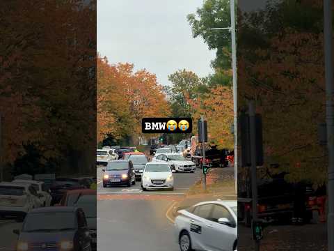 BMW crash caught on camera — drive safe, stay alert!” #bmw #automobile  #uk #bnwphotography