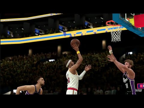 NBA 2K25 My CAREER - 34 PTS - WARRIORS vs KINGS | 1st Half | Gameplay | DJ DIXON PG#11 #warriors