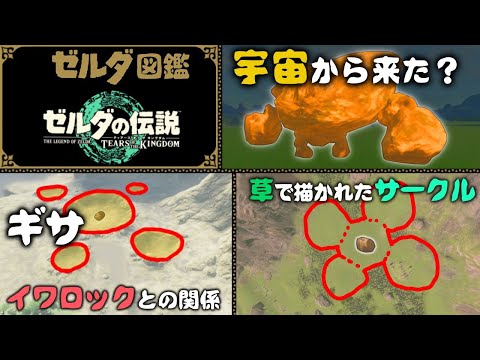 ゼルダ図鑑【ティアキン考察】イワロックは天から来た説