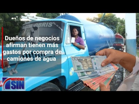 Quejas de comerciantes por compra de agua