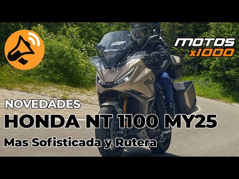 Nueva HONDA NT1100 2025. Más Sofisticada y Dinámica | Motosx1000