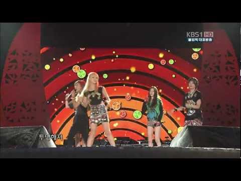 【1080P】f(x)- Electric Shock & Hot Summer (12 Aug,2012)